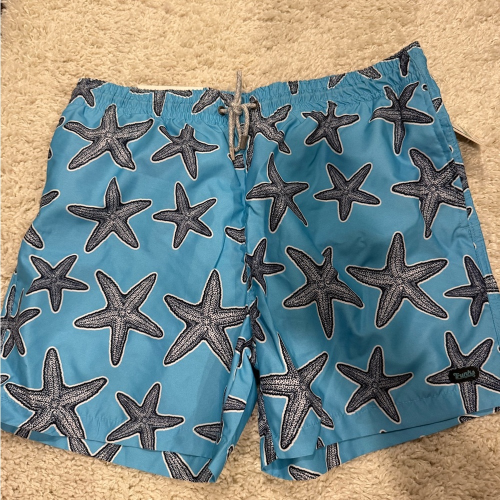 Men's Blue Starfish Swim Shorts